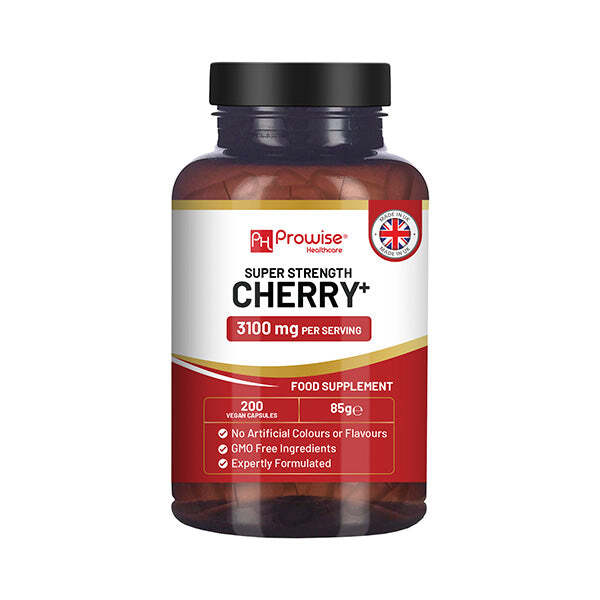 Prowise Cherry+ 3100mg Montmorency Cherry 200 Vegan Capsules