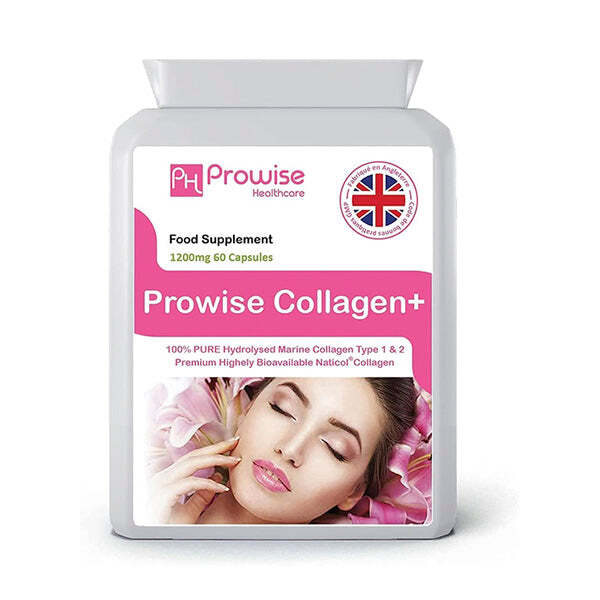 Prowise Marine Collagen Type 1 and Type 2 1200mg 60 Capsules