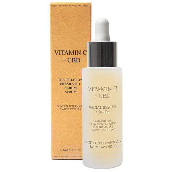 London Botanical Laboratories Vitamin C + CBD Serum 30ml