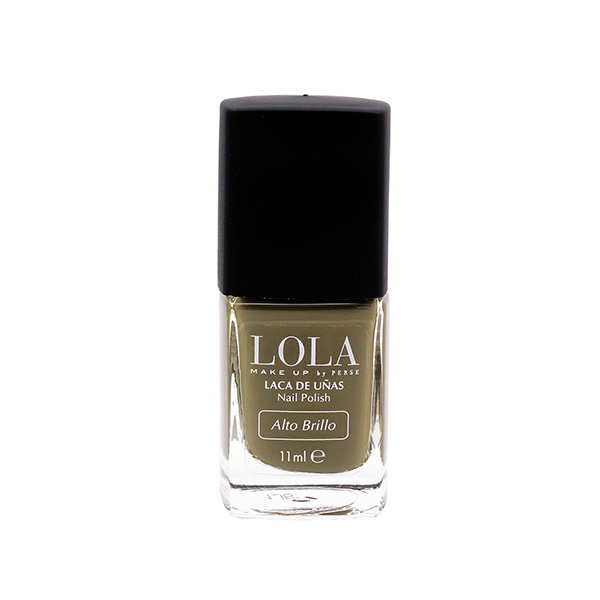 LOLA MAKE UP Nail Polish # 5 Free Formula 020 Military Khaki