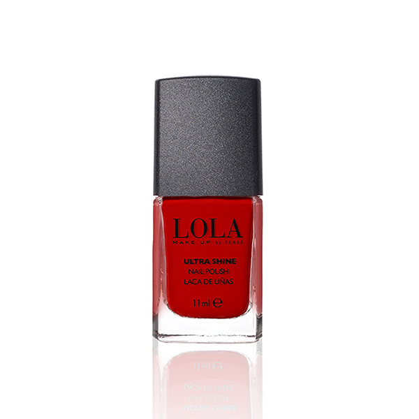 LOLA MAKE UP Nail Polish #10 Free Formula 004 Classic Red