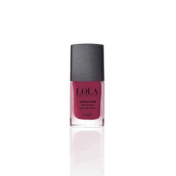 LOLA MAKE UP Nail Polish #10 Free Formula 021 Red Night