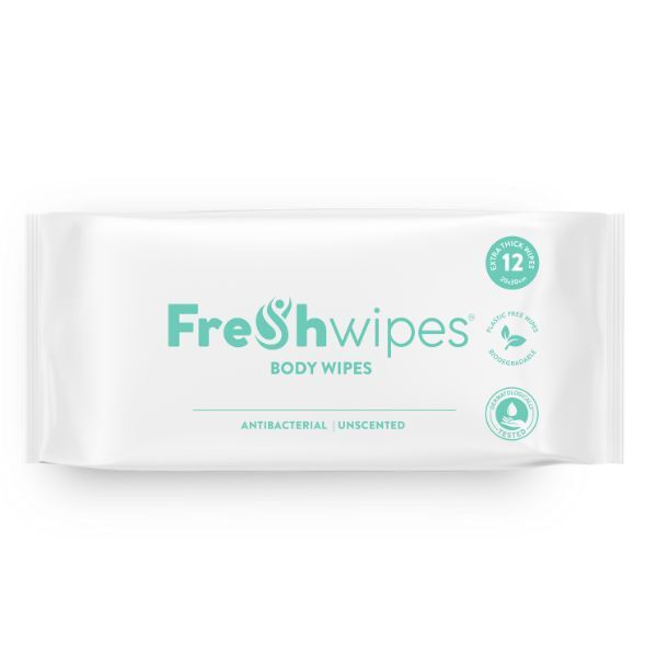 FreshWipes Body Wipes - Unscented