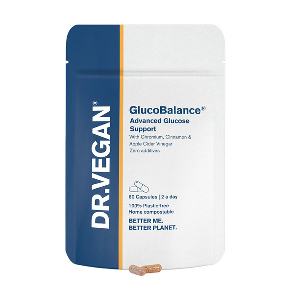 DR.VEGAN GlucoBalance® | 30 Day Supply | 2 Capsules Per Day