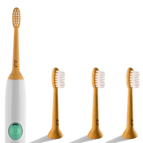 Truthbrush Bamboo Sonic Electric Toothbrush Heads x 1 Year