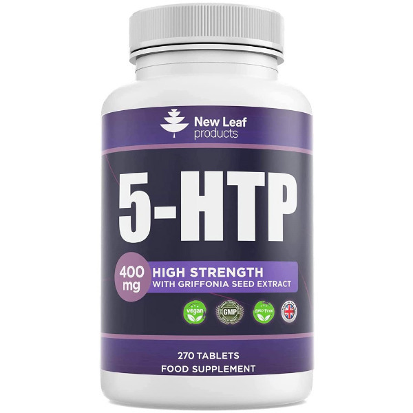 New Leaf - 5HTP Supplement 400mg, 270 Vegan Tablets