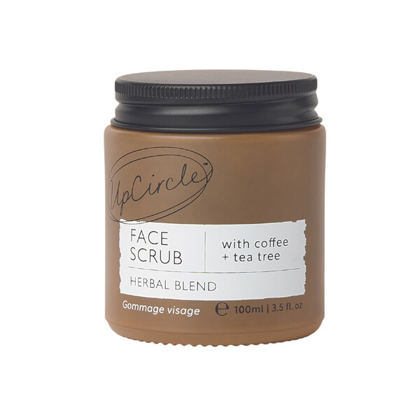 UpCircle Face Scrub Herbal with Coffee + Rosehip Oil - 100ml