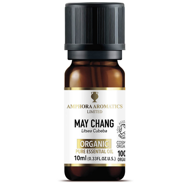 Amphora Aromatics Organic May Chang Essential Oil 10ml