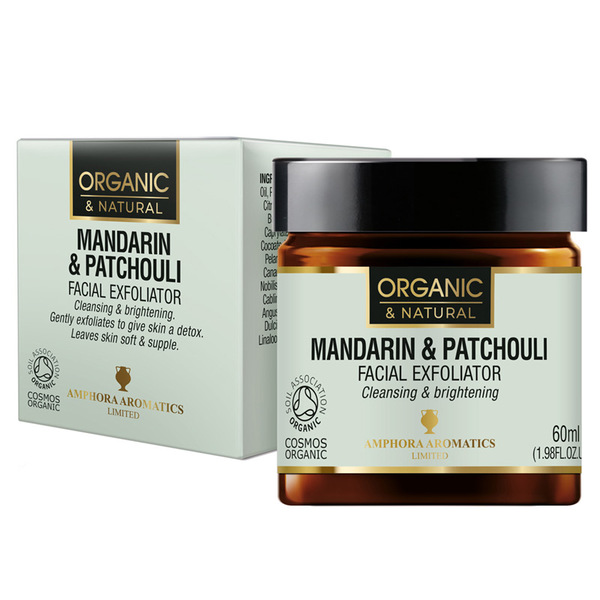 Amphora Aromatics Mandarin Facial Exfoliator Organic 60ml