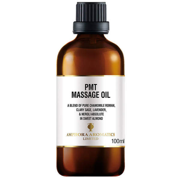 Amphora Aromatics PMT Massage Oil 100ml Glass