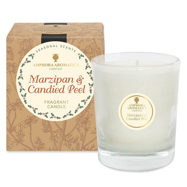 Amphora Aromatics Marzipan & Candied Peel 40 hr Pot Candle