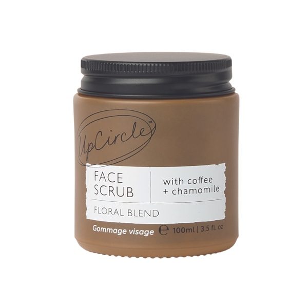 UpCircle Face Scrub Floral with Coffee + Rosehip Oil - 100ml