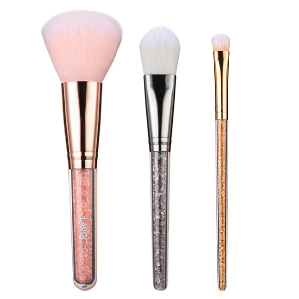 LaRoc 3 Piece Crystal Brush Set