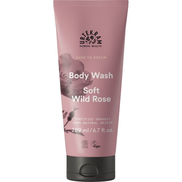 Urtekram Soft Wild Rose Body Wash - 200ml