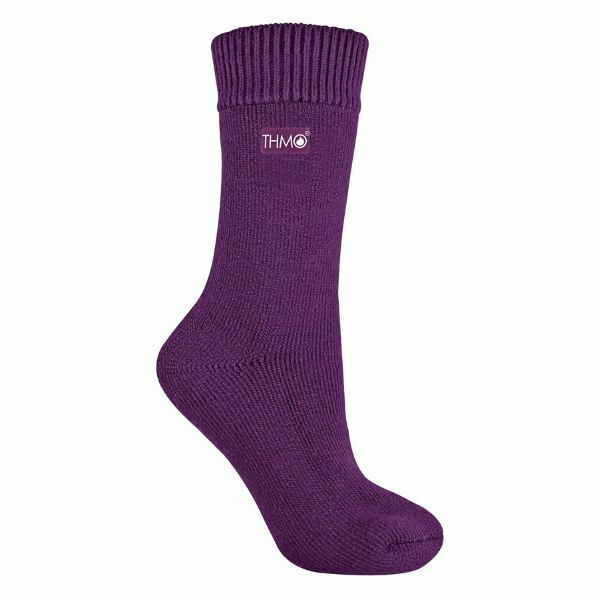 THMO Ladies Fleece Lined Winter Thermal Socks 4-8 UK