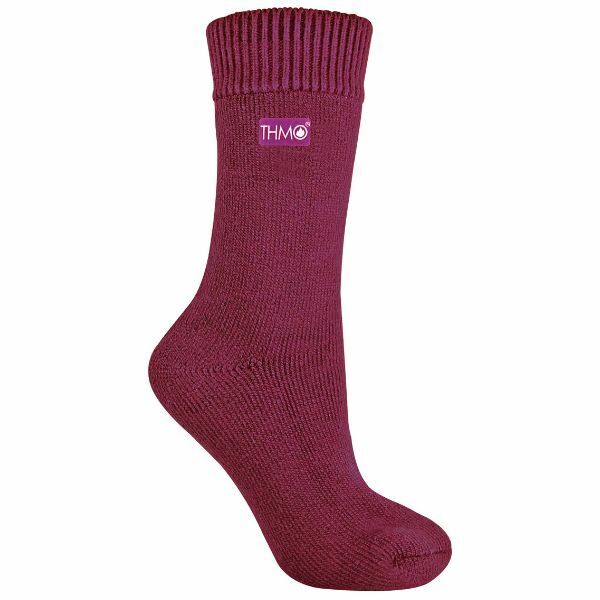 THMO Ladies Fleece Lined Winter Thermal Socks 4-8 UK