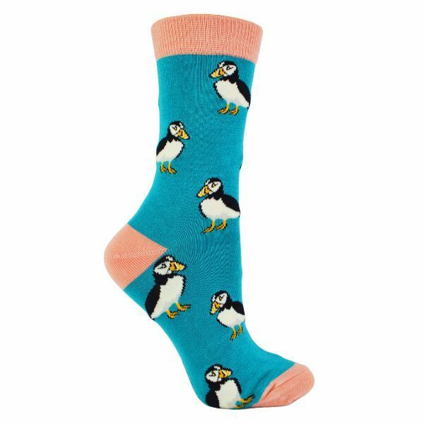 Miss Sparrow Ladies Animal Design Bamboo Socks 4-7 UK