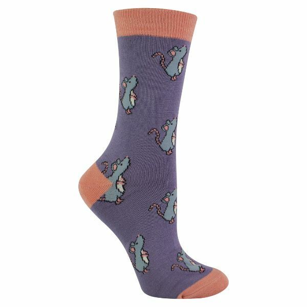 Miss Sparrow Ladies Animal Design Bamboo Socks 4-7 UK