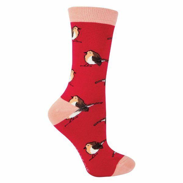 Miss Sparrow Ladies Animal Design Bamboo Socks 4-7 UK