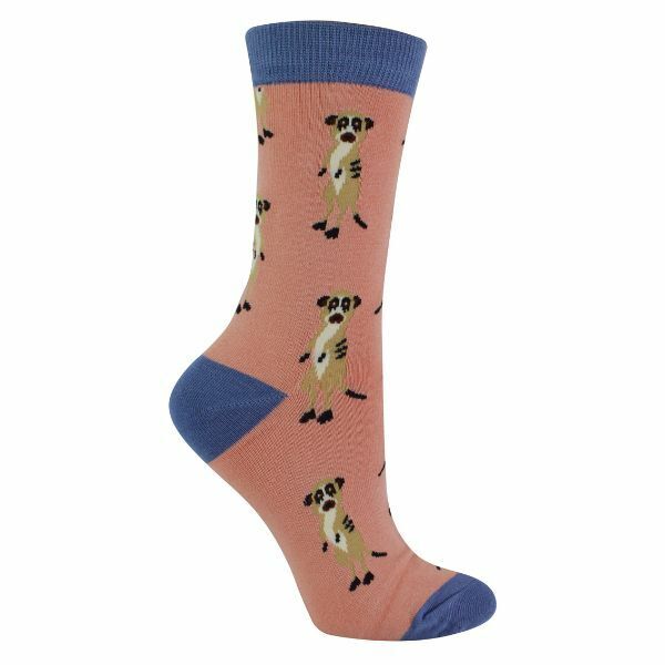 Miss Sparrow Ladies Animal Design Bamboo Socks 4-7 UK