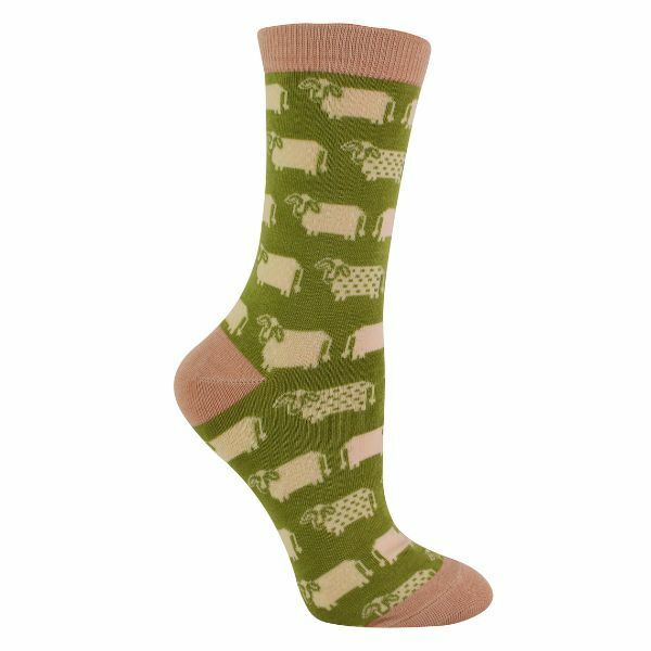 Miss Sparrow Ladies Animal Design Bamboo Socks 4-7 UK