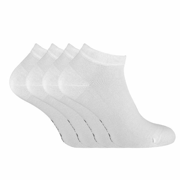 Sock Snob 4 Pairs Ladies Soft Bamboo Trainer Socks 4-8 UK