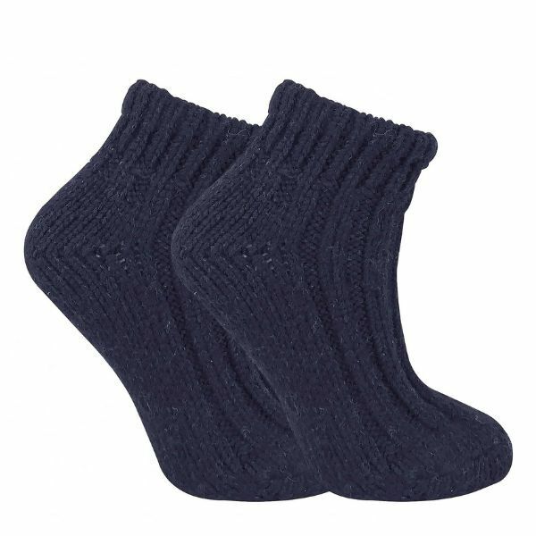 Sock Snob Ladies Checkered Wool / Silk Blend Socks 4-8 UK