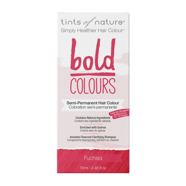 Tints of Nature Semi-Permanent Hair Colour Bold Fuchsia 70ml