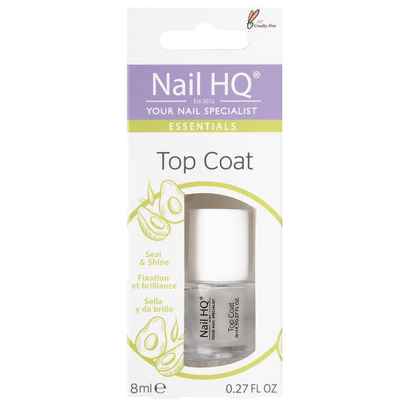 Nail HQ Essentials Top Coat - 8ml