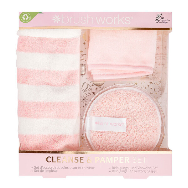 Brushworks Cleanse & Pamper Set