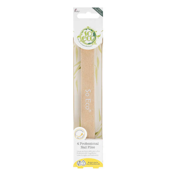 So Eco Professional Nail Files - 4 Pack