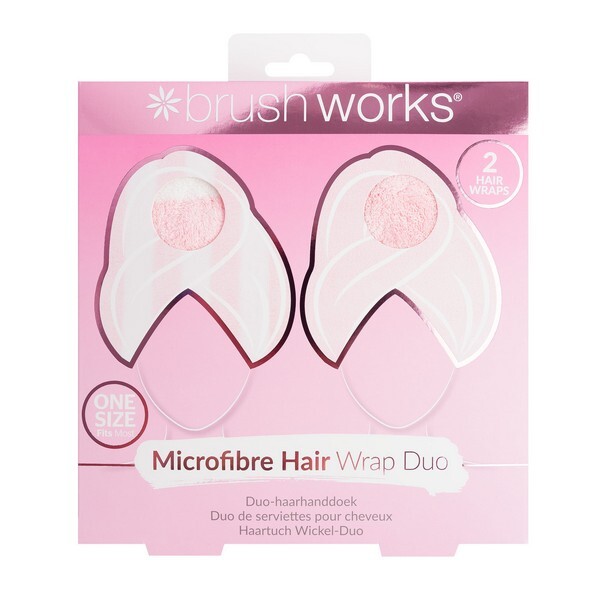 Brushworks Hair Towel Wrap - Duo