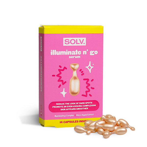 SOLV. Illuminate n' Go Serum 14 Capsules