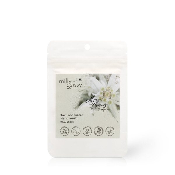 milly&sissy Zero waste Hand Wash Alpine Flowers 20G