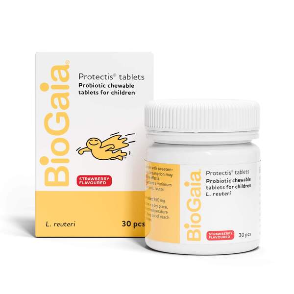 BioGaia Protectis Tablets Strawberry 30s