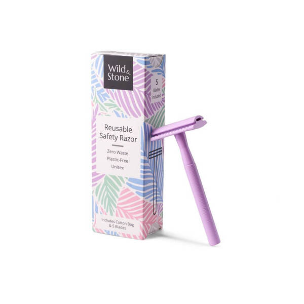 Wild & Stone | Reusable Safety Razor (Purple)