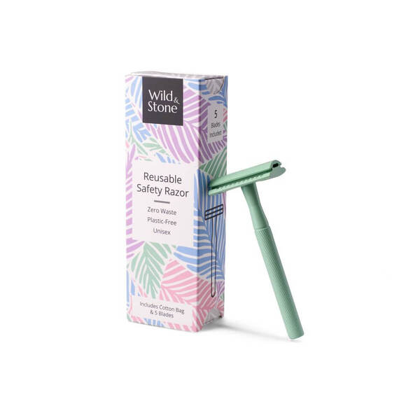 Wild & Stone | Reusable Safety Razor (Green)