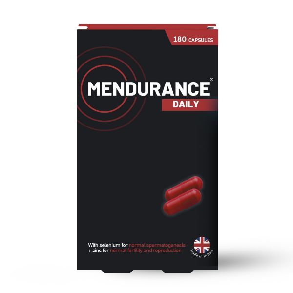 Mendurance Daily Support For Men 120 Capsules.