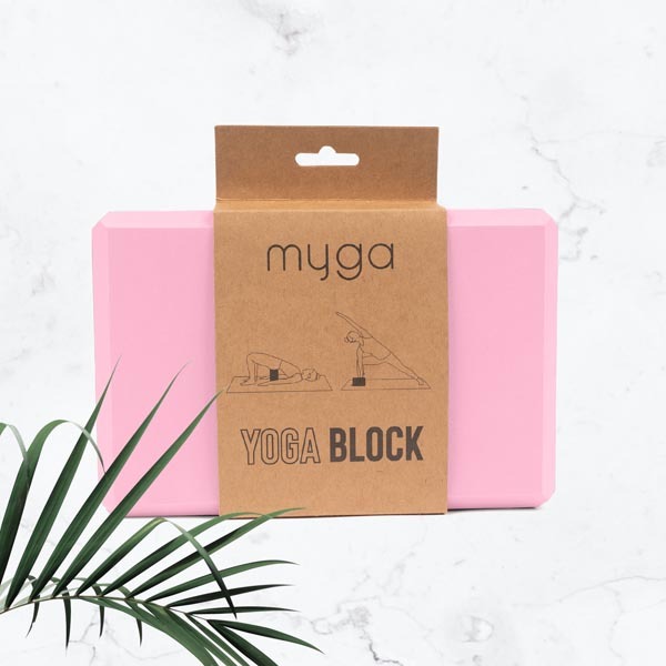 Myga Foam Yoga Block - Dusty Pink