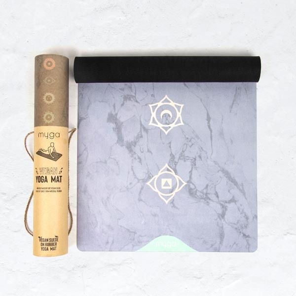 Myga Chakra Luxurious Vegan Suede Yoga Mat