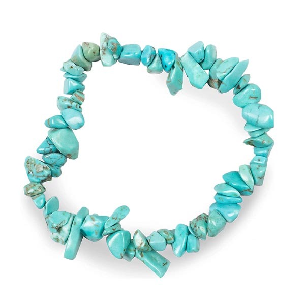 Myga Chip Bracelet - Turquoise