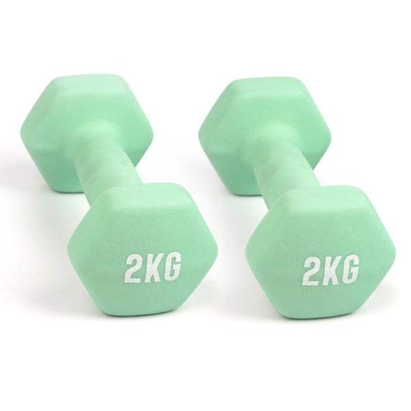 Myga Hexagonal Dumbbell - 2kg Pair