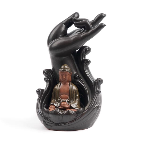 Myga Backflow Incense Burner - Buddha