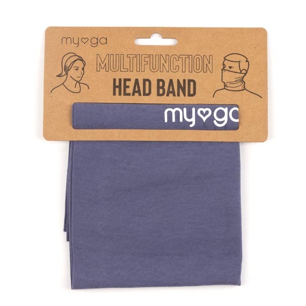 Myga Multi-Functional Head Band - Barely Grape