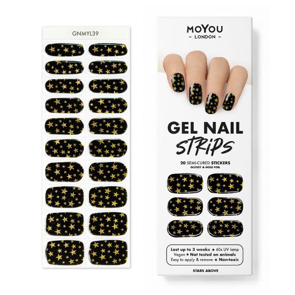 MoYou-London Gel Nail Strip - Stars Above