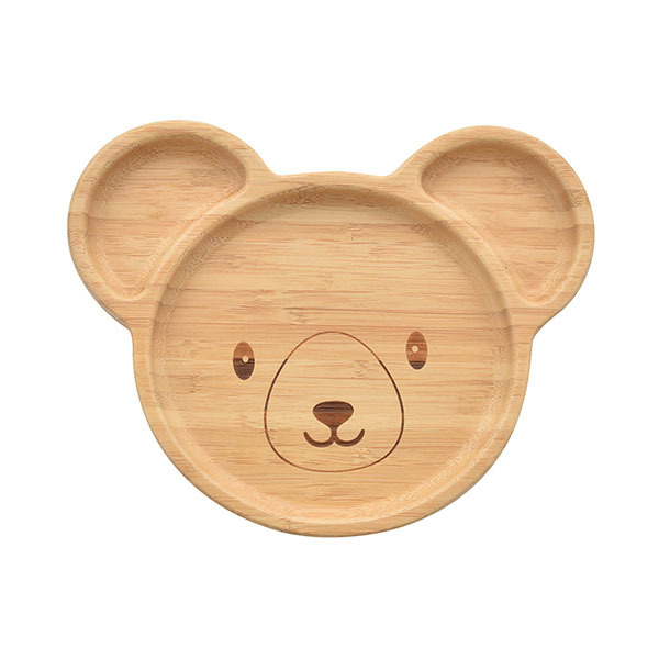 Bambino Bamboo & Silicone Bear Base Plate