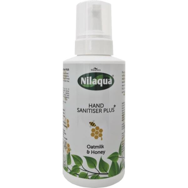 Nilaqua Alcohol Free Sanitiser - Oatmilk And Honey 500 ML