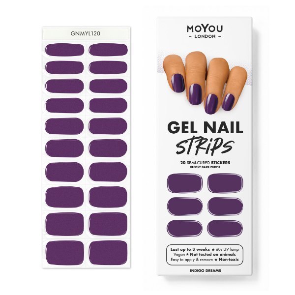 MoYou-London Gel Strips - Indigo