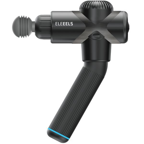 Eleeels X4 Massage Gun with Twistable Handle - Black