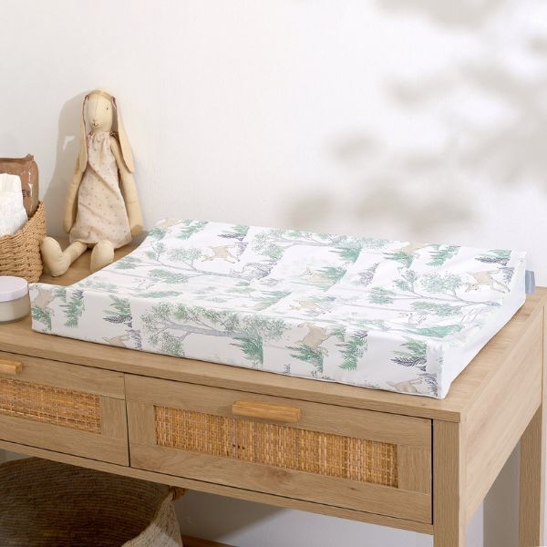 The Tiny Bed Co. Anti-Roll Changing Mat - Forest Fable